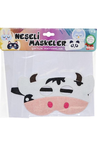 URT020-005 Neşeli Maskeler Çiftlik Hayvanları -Birlik