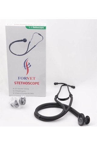 Forvet V3 Çift Taraflı Veteriner Stetoskop