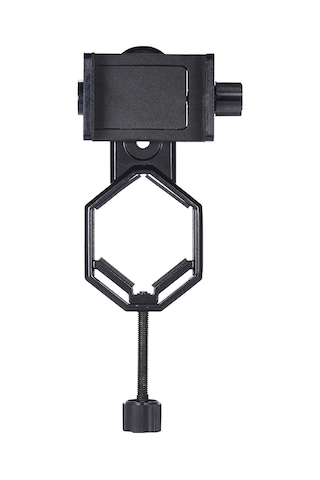 Yaozixa Metal Teleskop Uyumlu Telefon Tutucu, 28-47mm Gözlük Çapı, 5.2-8.2cm Genişlik Ayarı, Outdoor Fotoğraf Çekimi İçin