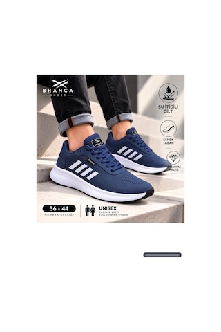 Branca Unisex Kadın Erkek Yarı Ortapedik Günlük Spor Sneaker Yürüyüş Outdoor Ayakkabı Lacivert Branca Unisex Kadın Erkek Yarı Ortapedik Günlük Spor Sneaker Yürüyüş Outdoor Ayakkabı Lacivert
