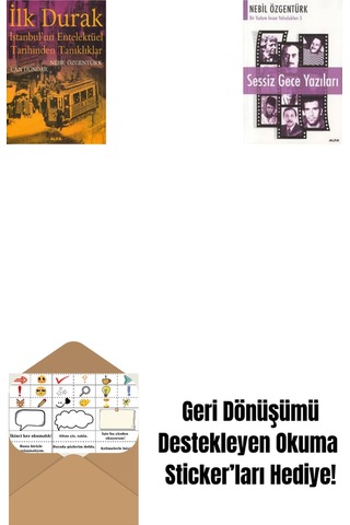 İlk Durak + Sessiz Gece Yazıları + Okuma Sticker'ları