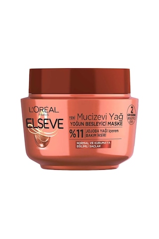 ELSEVE L'oréal Paris Mucizevi Yağ Besleyici Maske 300 ml