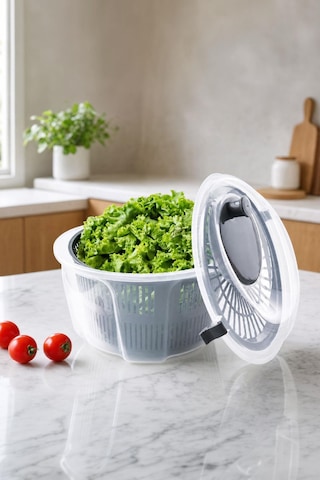 Selka Home Salata Kurutucu 4.4 Lt Gri