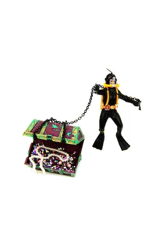 Vkemall Akvaryum Zenginleştirici: Siyah Dalga Dalgıç Ve Hazine Sandığı, Balık Tankı Oksijenatörü Ve Dekoratif Aksesuar Hava Pompa Gerektirir