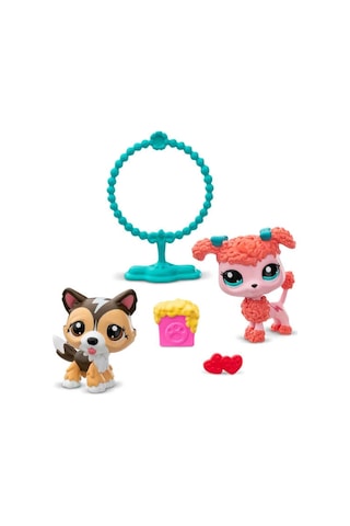Littlest Pet Shop Minişler 2 Li Figür Seti S2 S00000620 Shetland Çoban Köpeği Ve Poodle Köpek