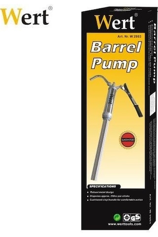 Wert 2903 Varil Pompası 20Lt-Dak