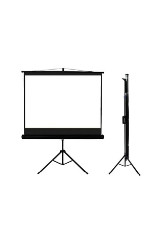 Codegen Tx-20 200x200cm Tripod Ayaklı Taşınabilir Projeksiyon Perdesi, Siyah