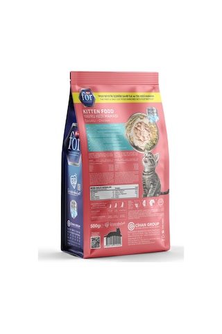 Postbiyotikli Tavuklu Yavru Kedi Kuru Maması - 500 Gr