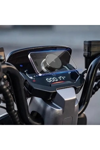 H875 Car Play Uyumlu Elektronik Vakum Tabanlı Manyetik Tutucu Siyah