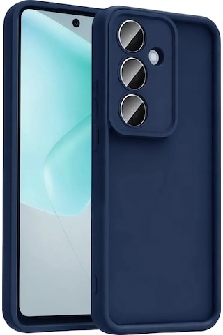 Samsung Uyumlu Galaxy A57 5g Viera Silikon - Lacivert Diğer