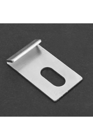 Suofeng 10 Adet Metal Seracilik Taban Sabitleyici, Anti-korozif, Kolay Kurulum, Seralar İçin Güvenlik Kanca Gümüş