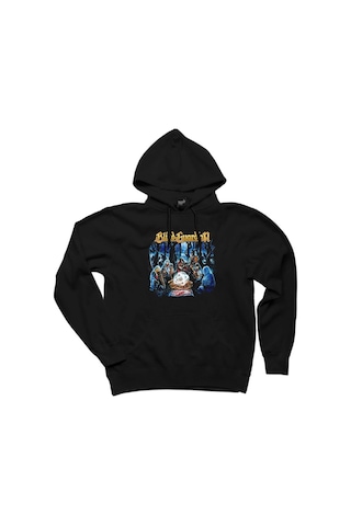 Blind Guardian Somewhere Far Beyond Siyah Kapşonlu Sweatshirt Siyah