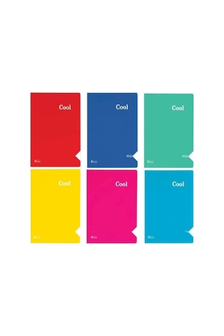 Keskin A4 40 Yp.çizgili Pp Kp.spiralli Cool Defter