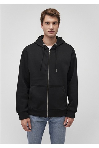 Mavi - Kapüşonlu Fermuarlı Siyah Basic Sweatshirt 0s10277-900 Siyah