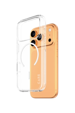 Care By Panzerglass Flagship Apple Uyumlu iPhone 17 Pro Transparent Urban Explorer Beyaz Magsafe Kılıf