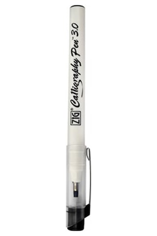 Zig Permanent Siyah 3.0 Mm Kaligrafi Kalemi Pca-310