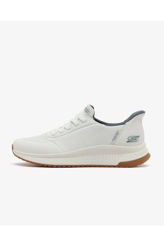 Skechers Bobs Squad 4-direct Step Erkek Beyaz Günlük Ayakkabı 118424 Wht Beyaz