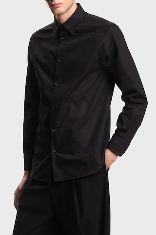 Emporio Armani Erkek Gömlek Em001537 Af18123 Fc203 Siyah SİYAH