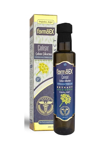 Farmaex Çakşır Otu Çoban Çökerten Sıvı Eki Ekstraktı 250ml Farmaex Çakşır Otu Çoban Çökerten Sıvı Eki Ekstraktı 250ml