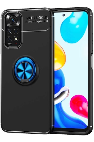 Redmi Note 11 Global Kılıf Tchs Ravel Silikon Kapak - Siyah Siyah
