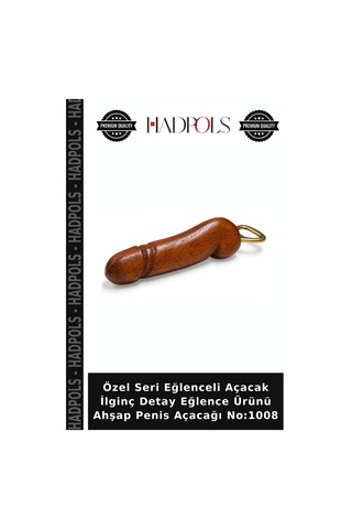 Özel Seri Eğlenceli Açacak İlginç Detay Eğlence Ürünü Ahşap Açacağı No:1008