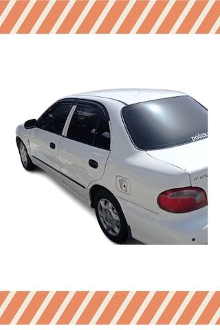 Hyundai Accent Yumurta Kasa 1995-2000 Modellerine Özel 4 Lü Mügen Tip Cam Rüzgarlığı