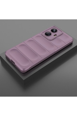 Cosmotex Newface Realme 10 Pro 5g Kılıf Optimum Silikon - Mor