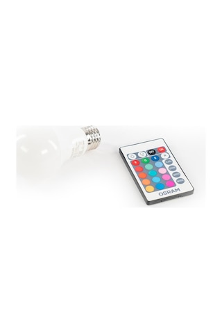 Osram Led Uzaktan Kumandalı Renk Değiştiren 9W 806 Lm E27 Ampul (550366856)