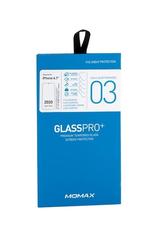 Glass Pro Apple Uyumlu iPhone 12 Pro Max 0.3mm Ekran Koruyucu