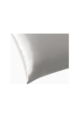 Aılorıa Beauty Sleep Seti, 100% Dut Ipeği Yastık Kılıfı 80x80 Ve Göz Maskesi Beyaz