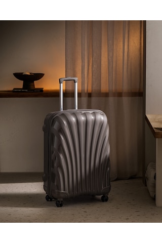 Madame Coco Huitre Valiz/bavul - Gri - Büyük Boy 8684427033890 Gri