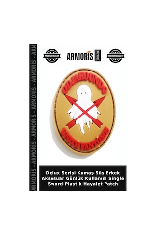 Armoris Delux Serisi Kumaş Süs Erkek Aksesuar Günlük Kullanım Single Sword Plastik Hayalet