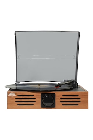 Midex MTX-106OR 3 Devir Nostaljik Retro Pikap Plak Çalar + İğne