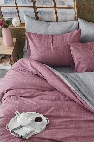 BonjardinHome %100 Pamuklu Çift Taraflı Çift Kişilik Nevresim Takımı (473536025) Çok Renkli
