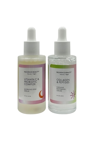 Provence Beauty Glow Routine Gece + Gündüz Bakımı Serum Seti 2 x 60 ML