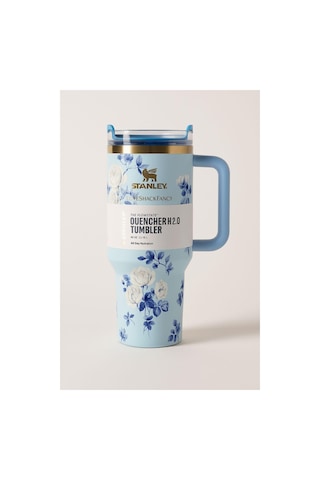 Stanley Quencher Pipetli Termos Bardak 1.18 Lt Loveshackfancy Mor