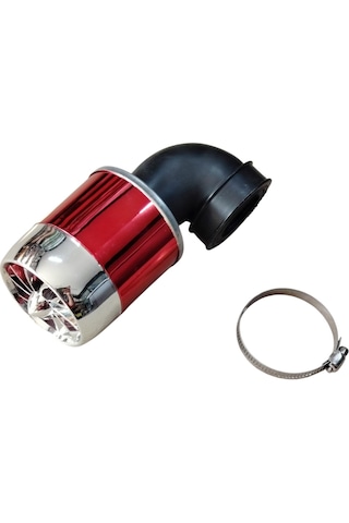Sgm Cg Hava Filtresi Turbo Modifiye Açık Performans 35-42-48mm Kırmızı