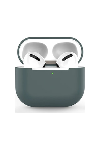 Ally Apple Airpods Uyumlu, 3 İçin Ultra İnce Koruma Silikon Kulaklık Kılıfı- 5775