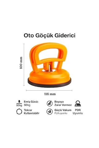 Altınmakas Profesyonel Çok Amaçlı Araç Kaporta Göçük Düzeltme Çektirme Aparatı 50 Kg