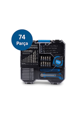Schebbach C-dtb74/2x 74 Parça 2 Akülü Vidalama Seti