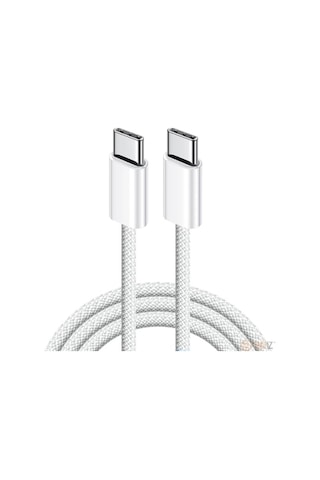 Usb-c To Usb-c Hızlı Şarj Kablosu Type-c 60w Pd, 1m Örgülü Şarj Kablosu 15 16 Pro Max, S24 S23 Ultra, İpad Pro Ve Usb-c Cihazlarla Uyumlu - Bydiz Usb-c To Usb-c Hızlı Şarj Kablosu Type-c 60w Pd, 1m Örgülü Şarj Kablosu 15 16 Pro Max, S24 S23 Ultra, İpad Pro Ve Usb-c Cihazlarla Uyumlu - Bydiz