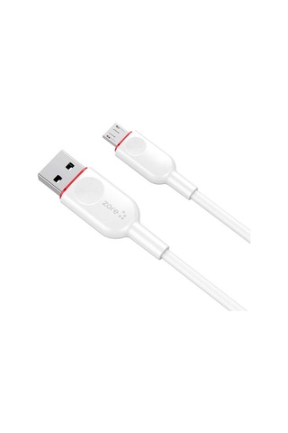 Alan Tech Vest Serisi V2 Micro 2 İn 1 Şarj Seti - Beyaz Beyaz