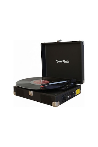 Record Master Rm-311 Siyah Renkli Pikap - Tüm Plaklar İle Uyumlu