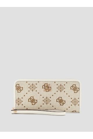 Guess Neda Slg Large Zıp A-cüzdan-cp9654146 Beyaz