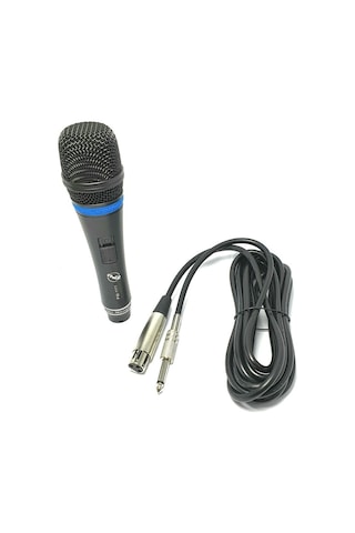 Pawer Pw-1111 Profesyonel Kablolu Mikrofon Metal Kasa