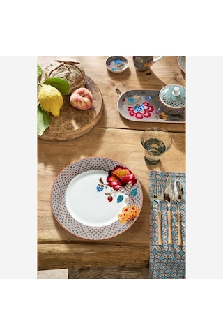 Haki Porselen Yemek Tabağı 26,5 Cm