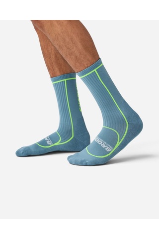 Brooks Cascadia Crew Mavi Çorap 280546404