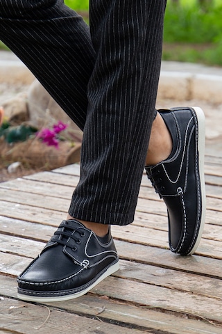 Daxtors D0607 Günlük Ortopedik Erkek Casual Ayakkabı Siyah