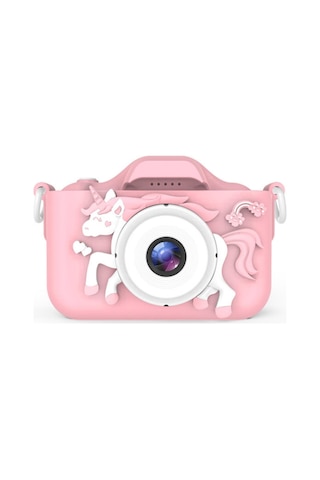 Suofeng Çocuklar İçin Unicorn Şeklinde Mini Dijital Kamera - 32gb Hafıza Kartlı, 1080p Video Çekim, Oyun Ve Mp3 Özellikli