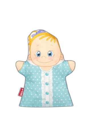 Tox Bebek Aile Bireyleri Keçe El Kukla T338 . Eğitici Oyuncak